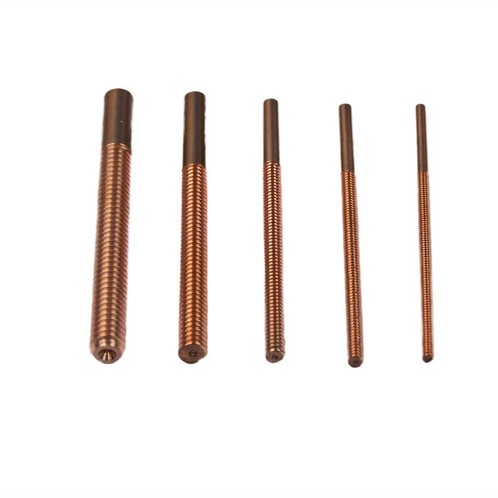 Copper Tungsten Threaded Tapping Electrodes